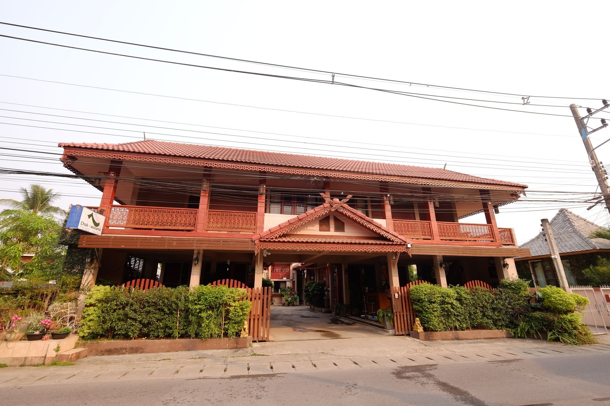 Chok-Wasana Guest House Mae Sariang Exterior foto